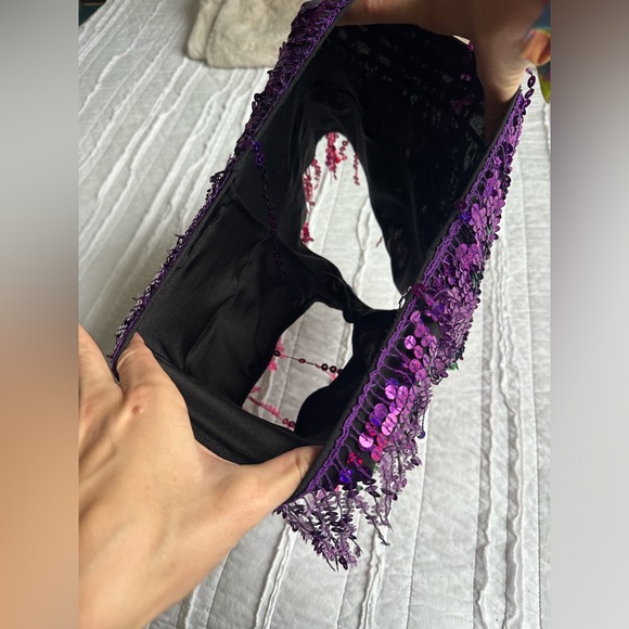 Sequin mini shorts - Picture 4 of 8